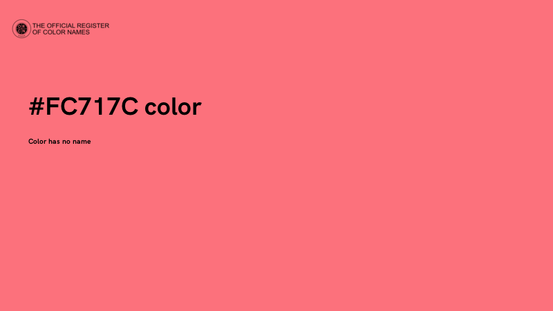 #FC717C color image
