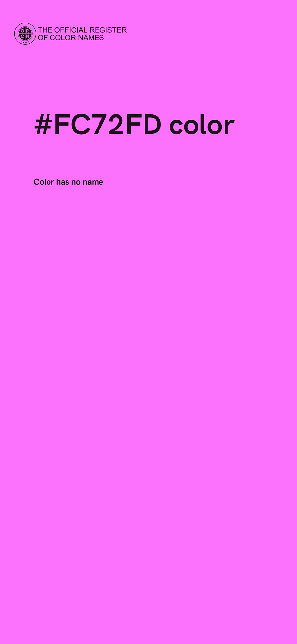 #FC72FD color image