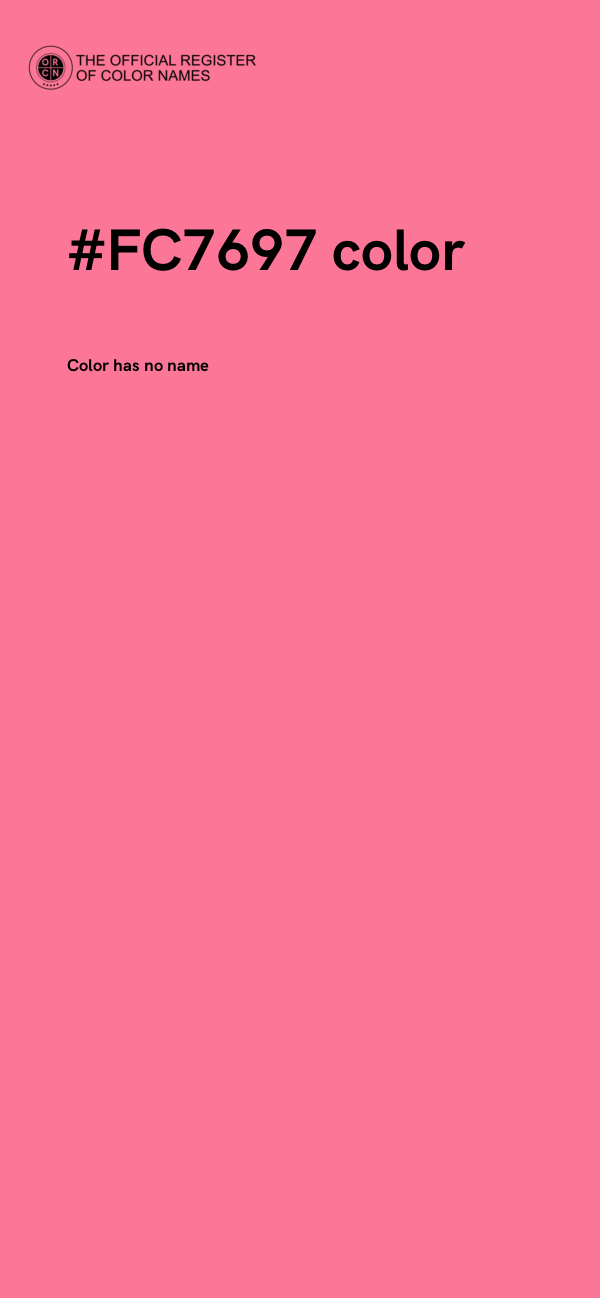 #FC7697 color image