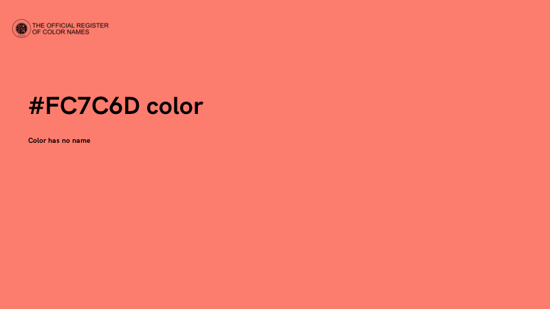 #FC7C6D color image