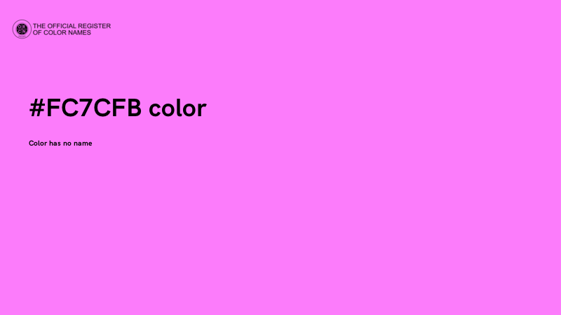 #FC7CFB color image