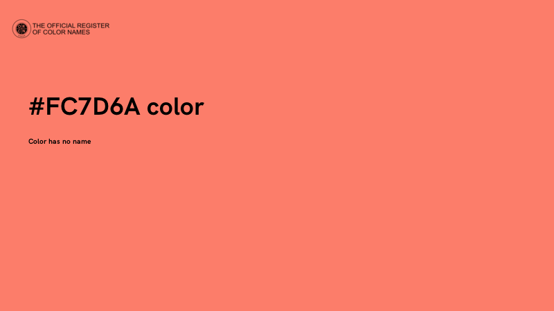 #FC7D6A color image