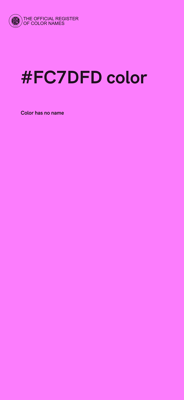 #FC7DFD color image