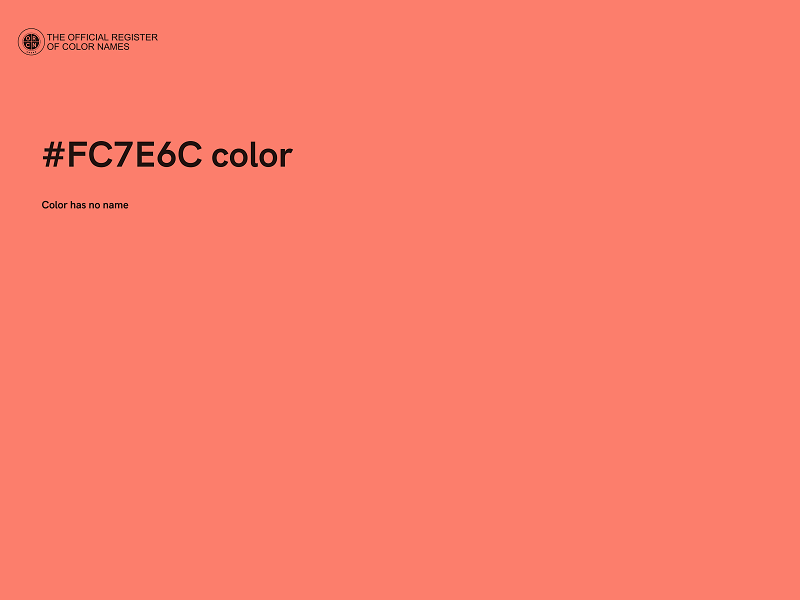 #FC7E6C color image