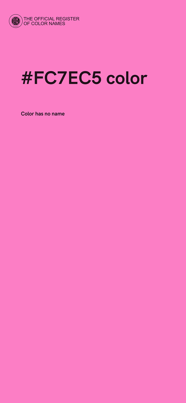 #FC7EC5 color image