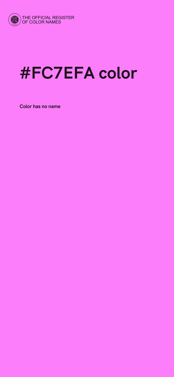 #FC7EFA color image