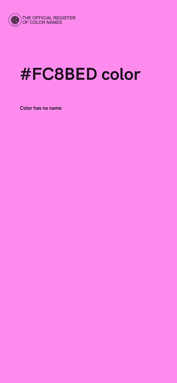 #FC8BED color image