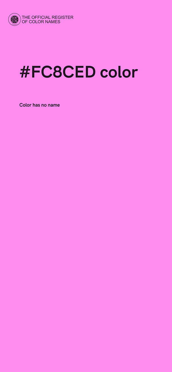 #FC8CED color image