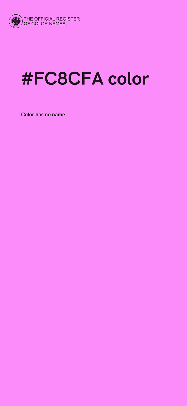 #FC8CFA color image