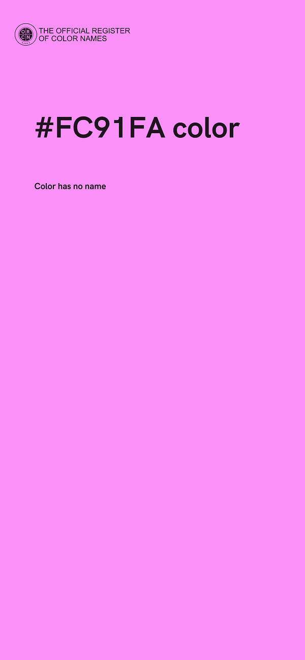 #FC91FA color image