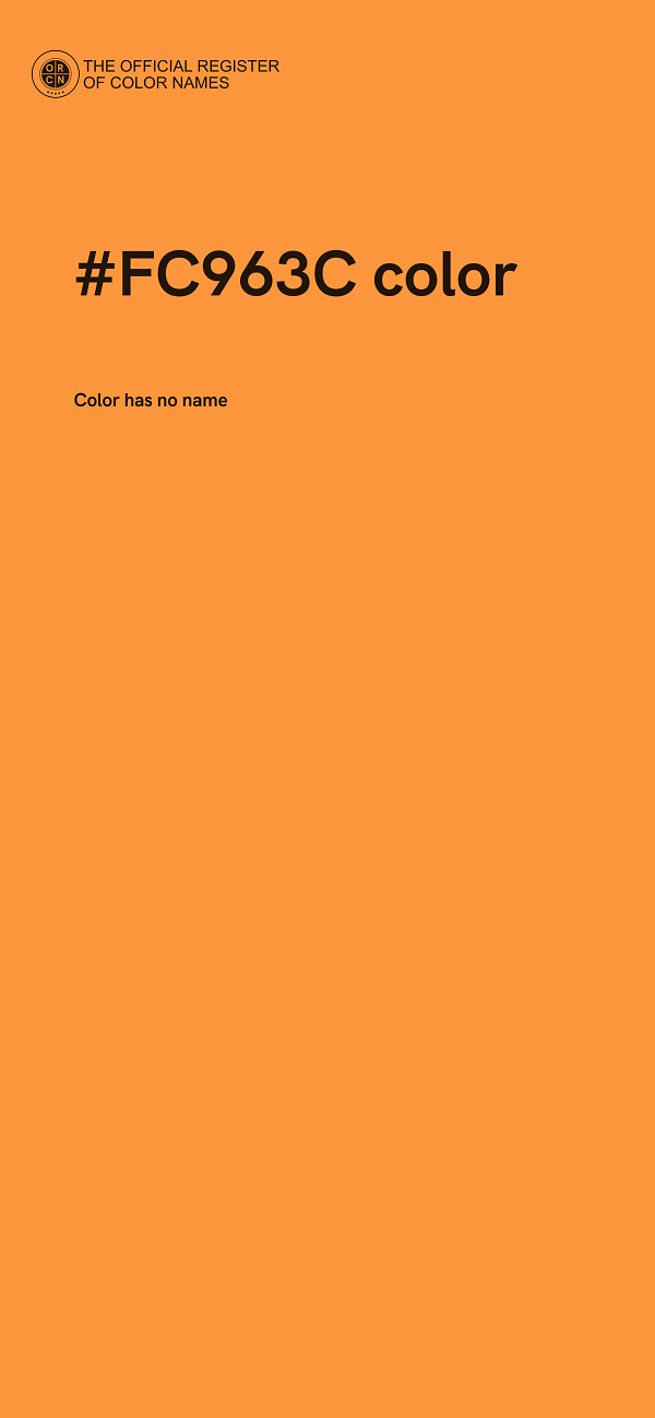 #FC963C color image