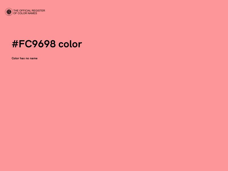 #FC9698 color image