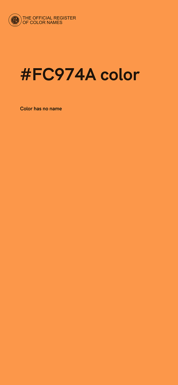 #FC974A color image