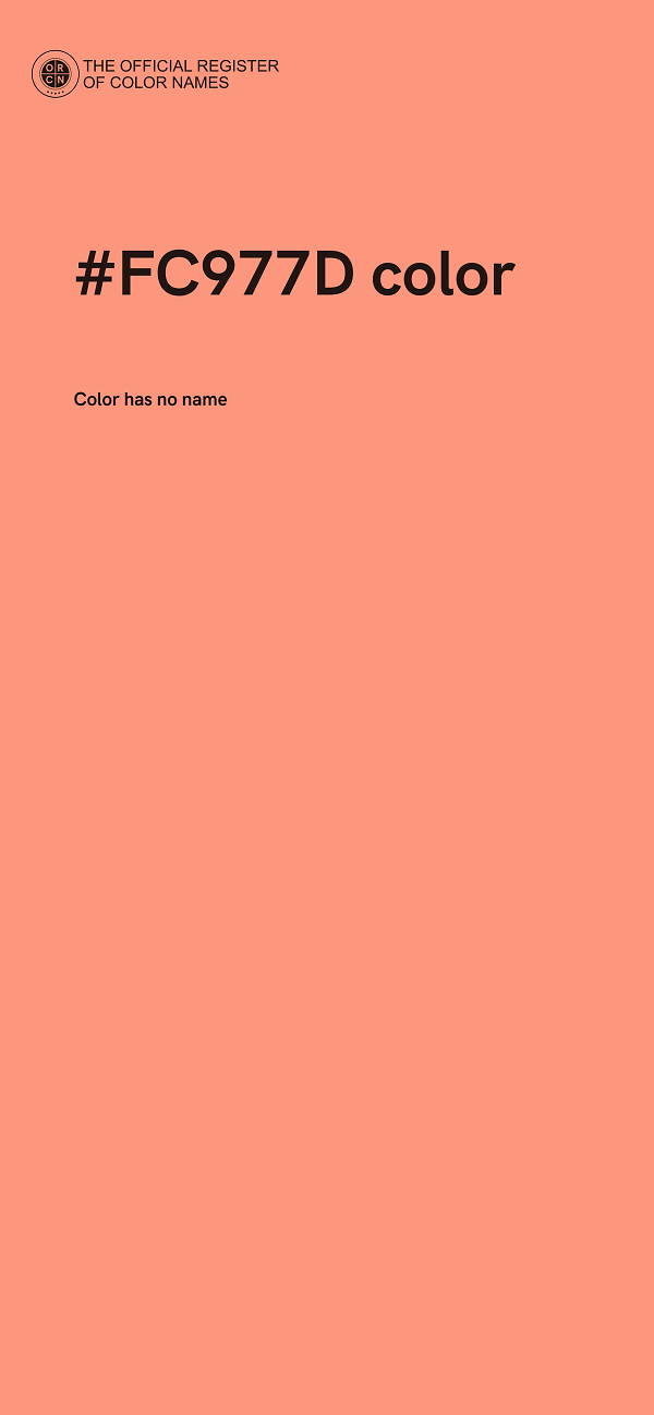 #FC977D color image