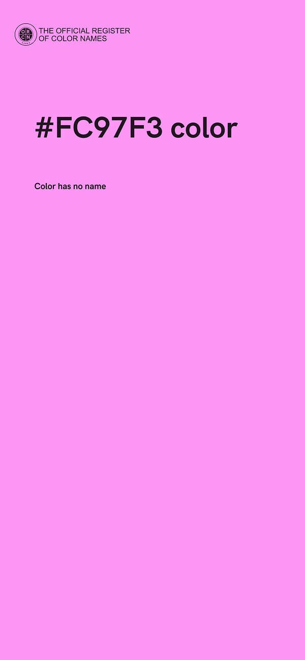 #FC97F3 color image
