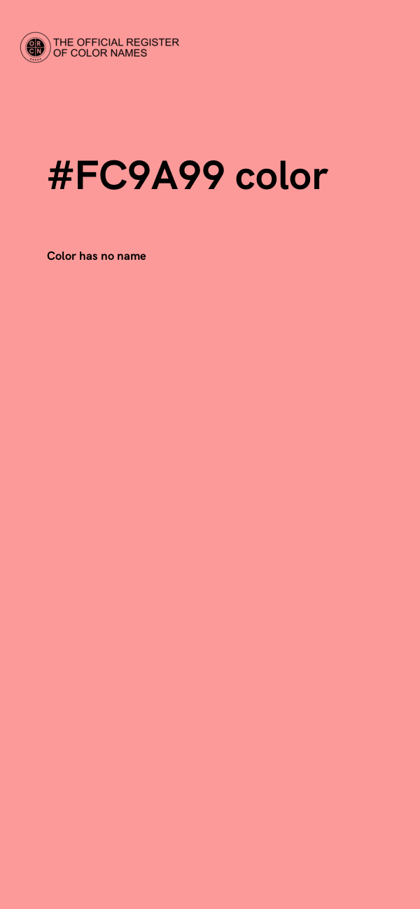 #FC9A99 color image