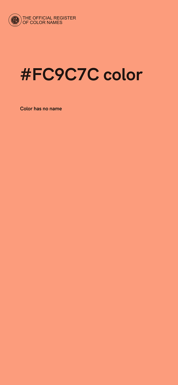 #FC9C7C color image