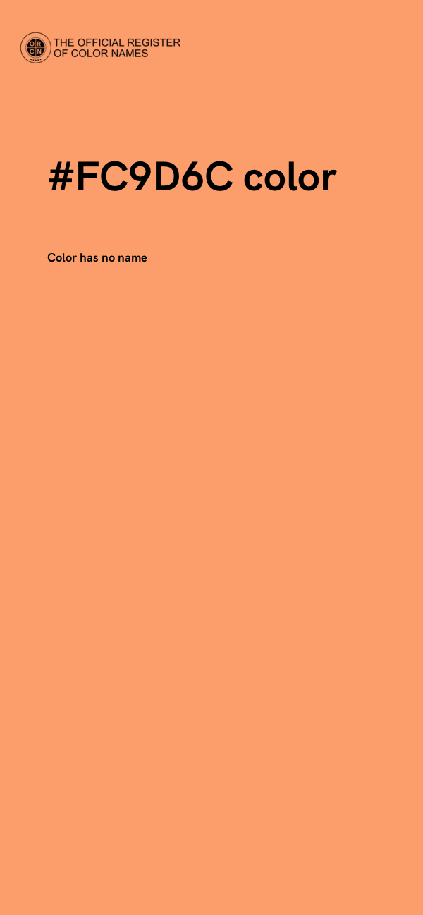 #FC9D6C color image
