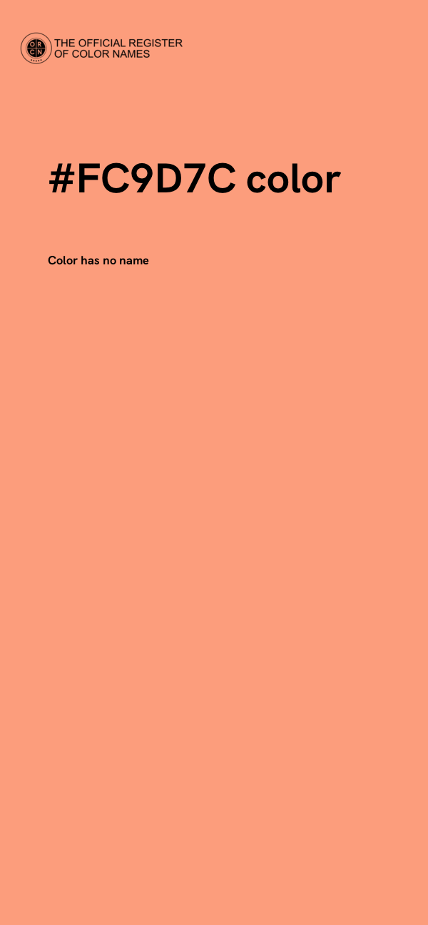 #FC9D7C color image