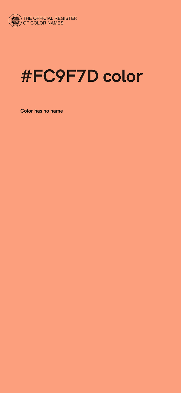 #FC9F7D color image