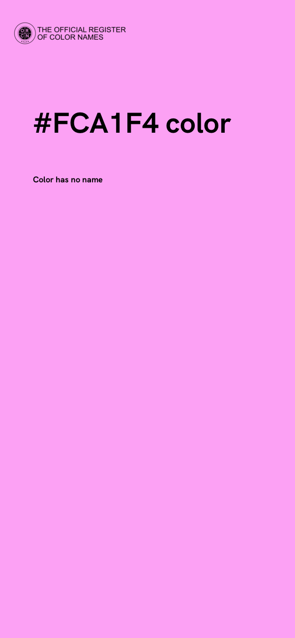 #FCA1F4 color image