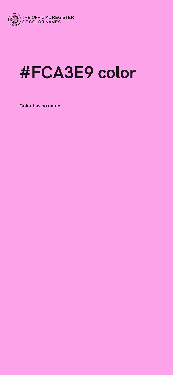 #FCA3E9 color image
