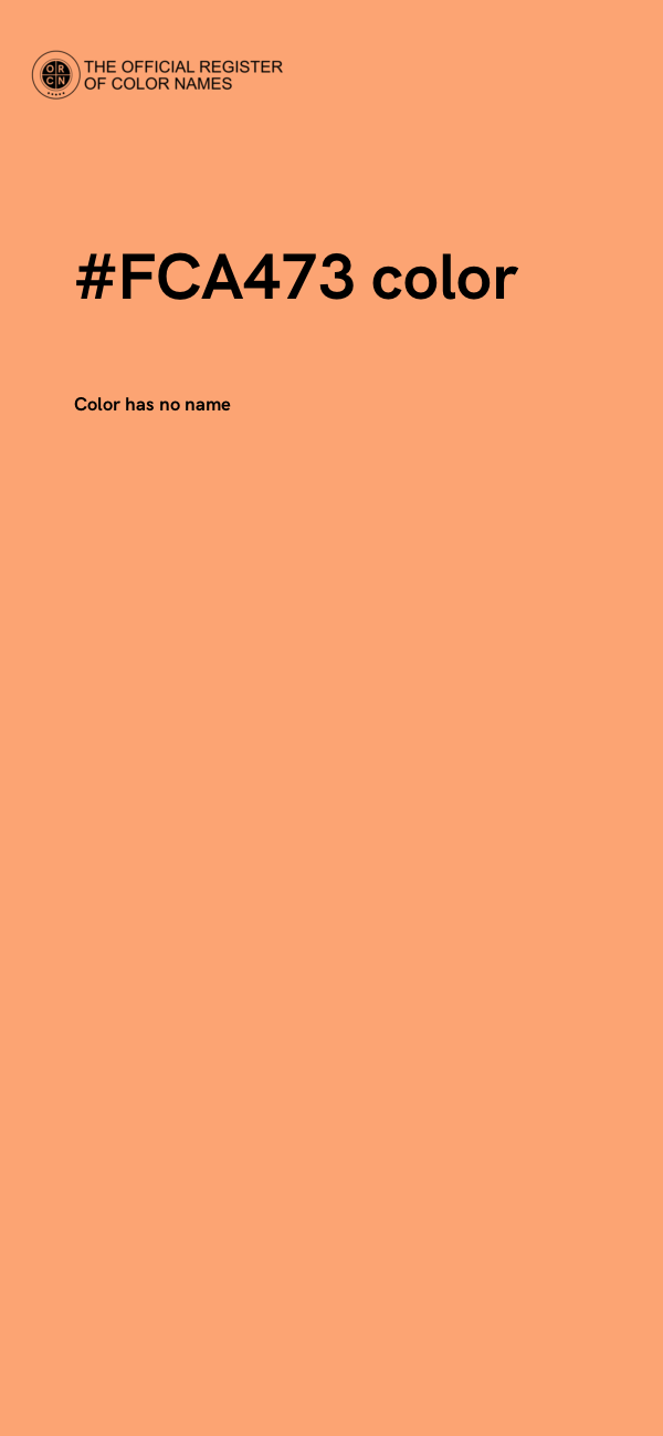 #FCA473 color image