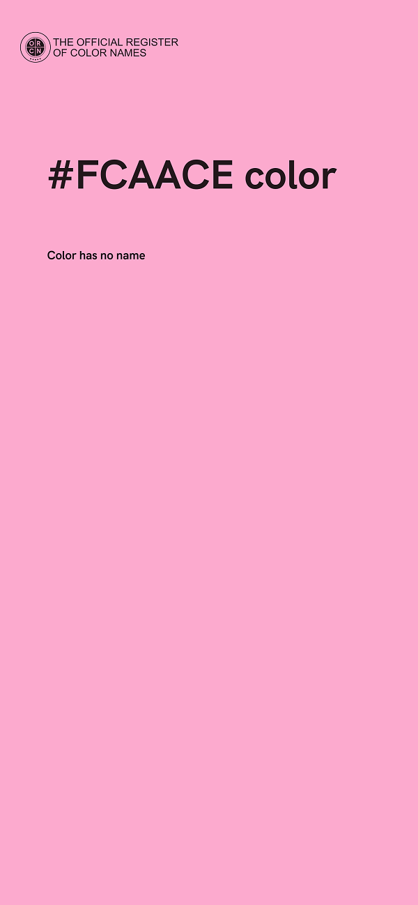 #FCAACE color image