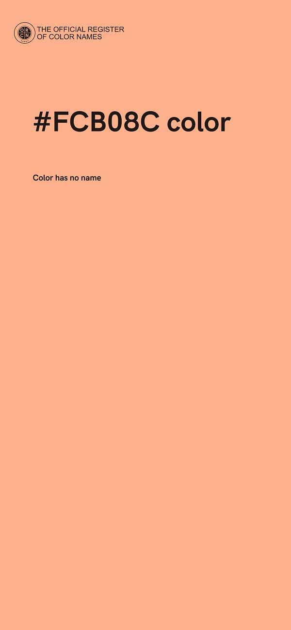 #FCB08C color image
