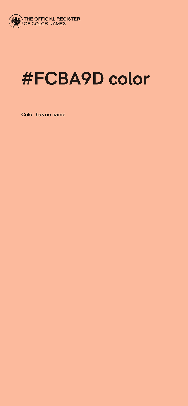 #FCBA9D color image
