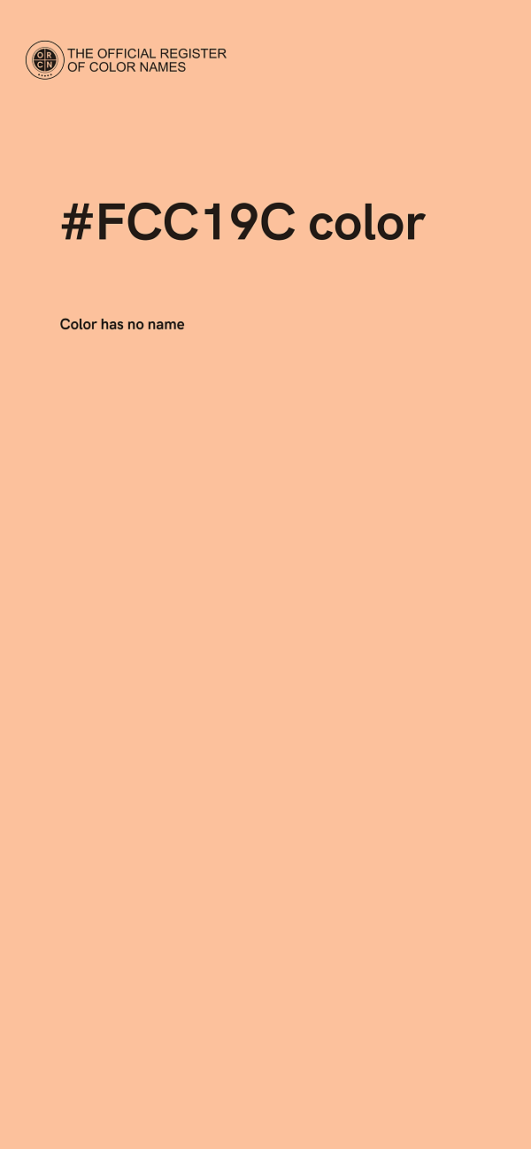 #FCC19C color image