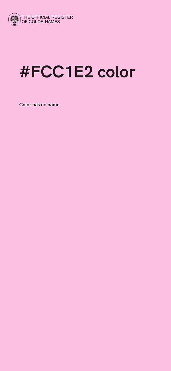 #FCC1E2 color image