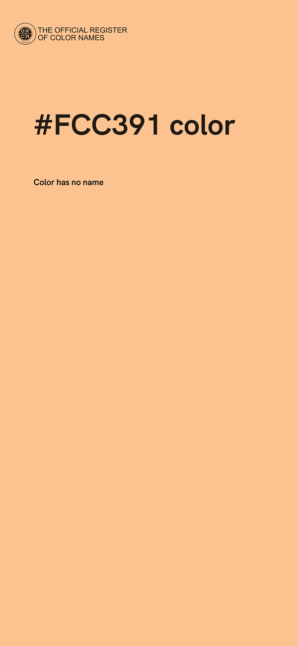 #FCC391 color image