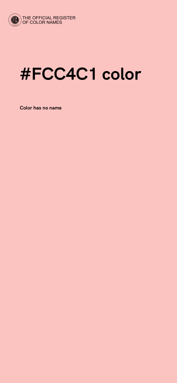 #FCC4C1 color image