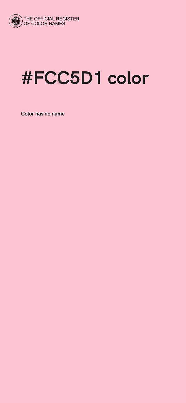 #FCC5D1 color image