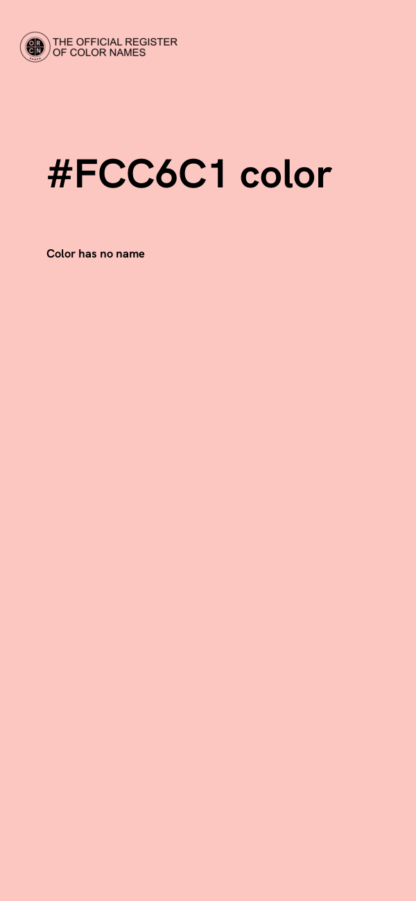 #FCC6C1 color image