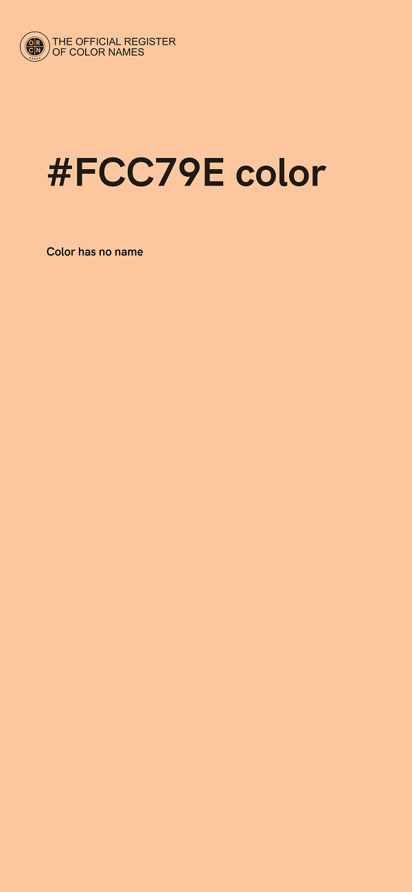 #FCC79E color image