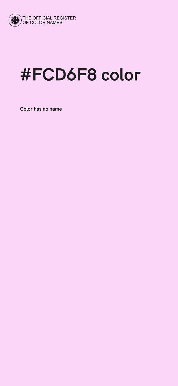 #FCD6F8 color image