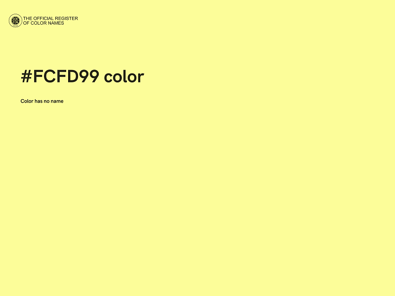 #FCFD99 color image
