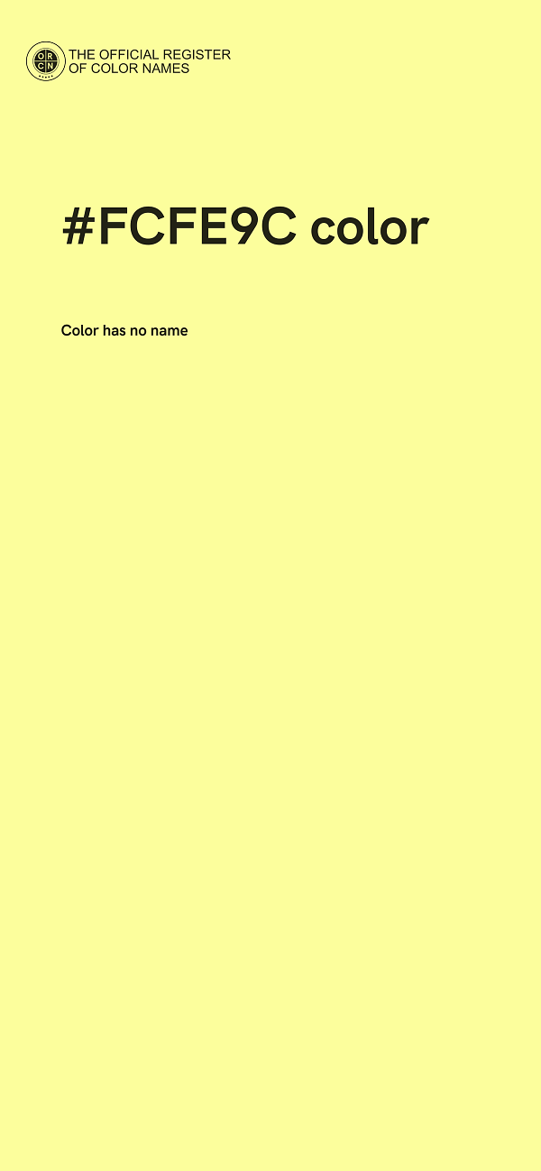 #FCFE9C color image