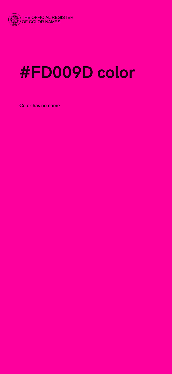 #FD009D color image