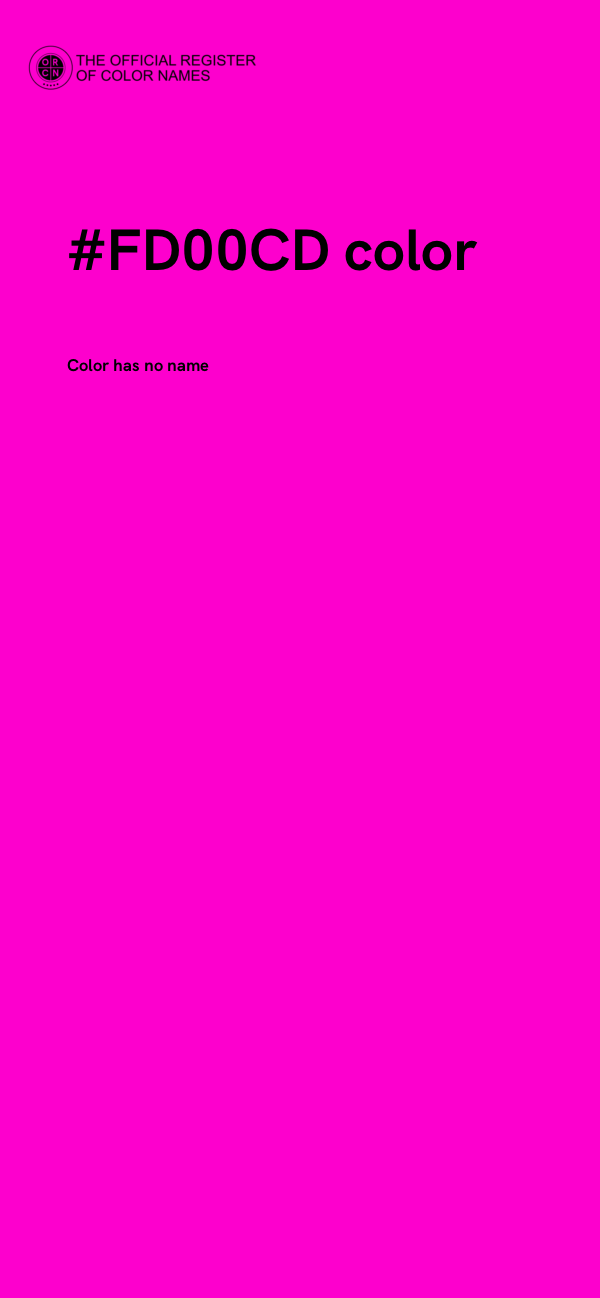 #FD00CD color image