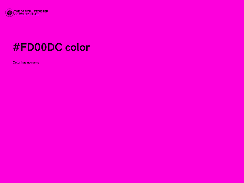 #FD00DC color image
