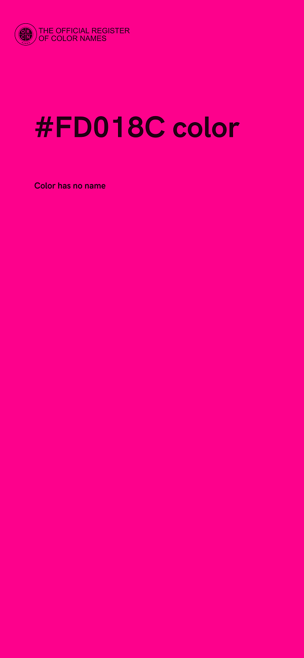 #FD018C color image