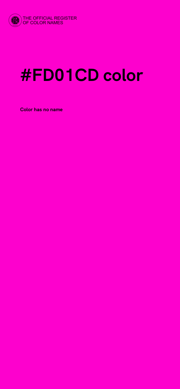 #FD01CD color image