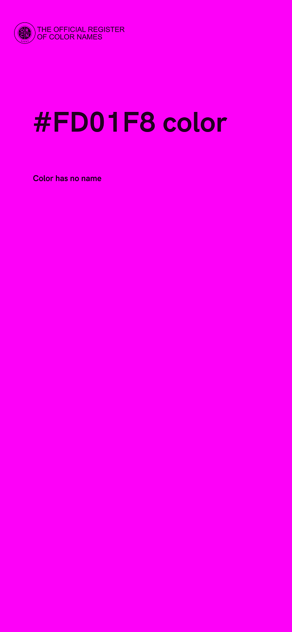 #FD01F8 color image