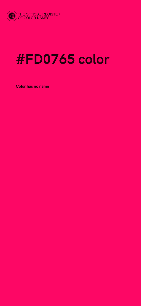 #FD0765 color image