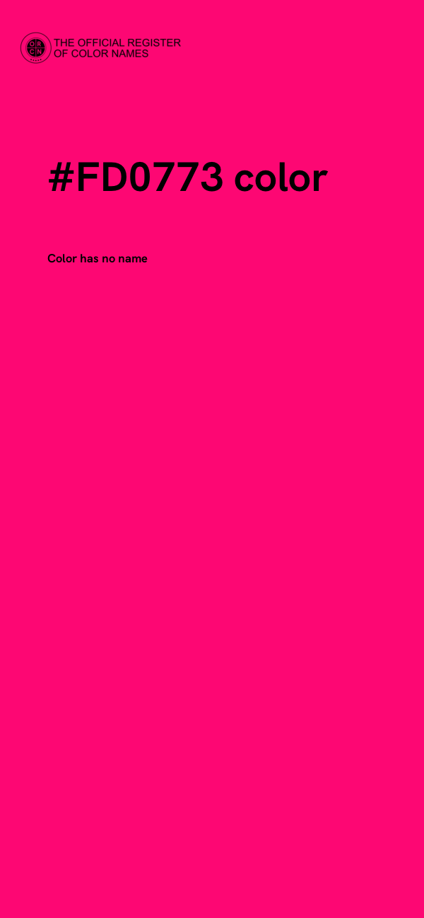 #FD0773 color image