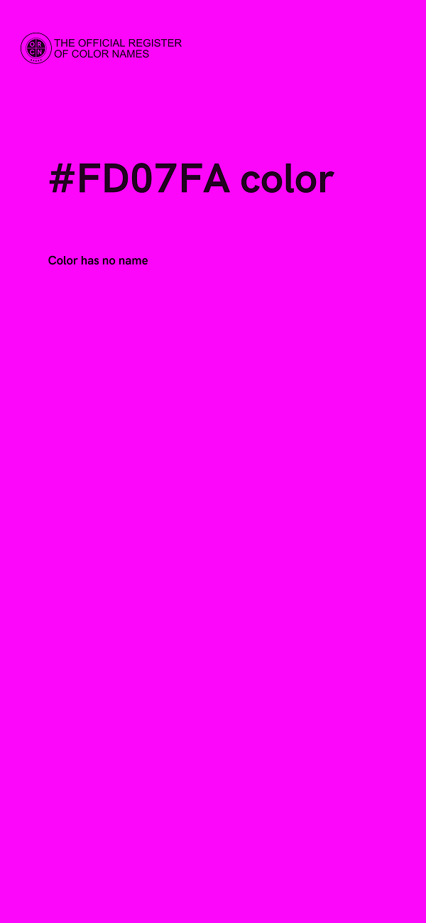 #FD07FA color image