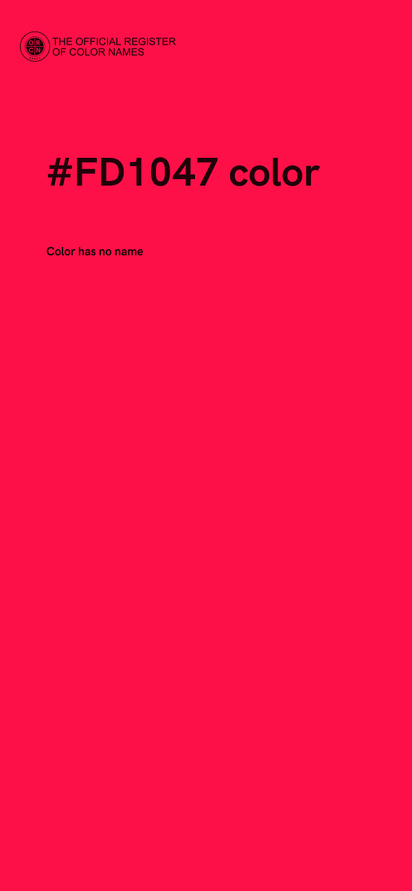 #FD1047 color image